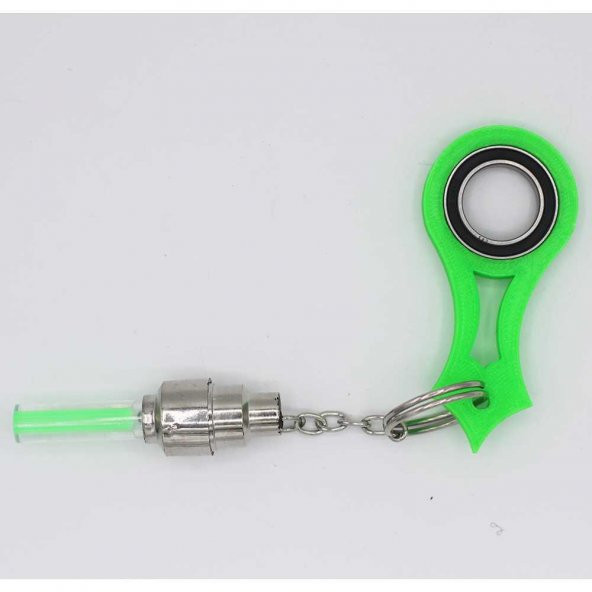 Karambit Dönebilen Led Işıklı Anahtarlık Keyrambit Rulmanlı Model 04 Plastik - Resim 10