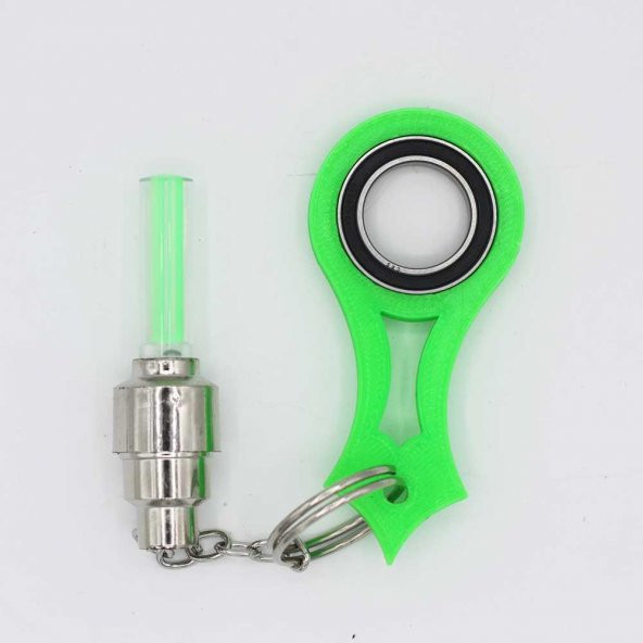 Karambit Dönebilen Led Işıklı Anahtarlık Keyrambit Rulmanlı Model 04 Plastik - Resim 11