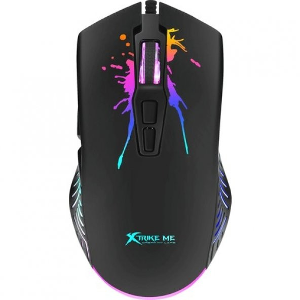 Xtrike Me GM-215 Backlit 7200DPI Makrolu Optik Oyuncu Mouse