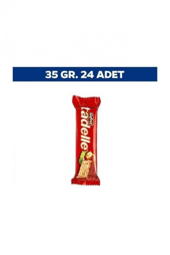 Çikolatalı Gofret 35 gr X 24lü - 2