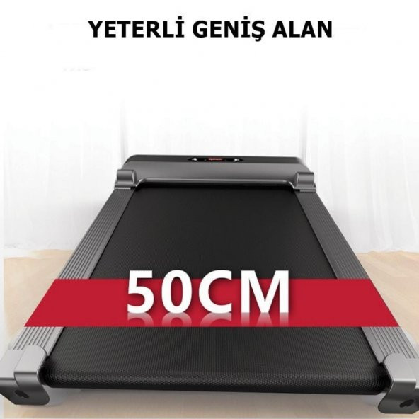 Yürüme Koşu Bandı 7 Katmanlı 100kg Taşıma Uzaktan Kumandalı Portatif Katlanabilir Koşu Cihazı Aleti - 12