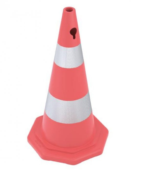 Park Yapılmaz Dubası (2 Adet Park Yapılmaz Levhası + 2 Adet Koni +2Metre 8mm Plastik Zincir) - 2