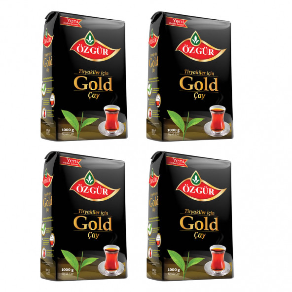 ÖZ-GÜR Gold Çay 1000 g x 4 Adet