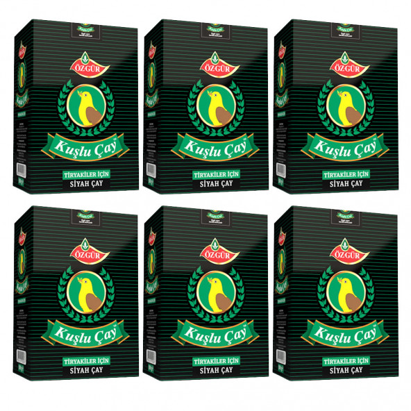 ÖZ-GÜR Kuşlu Çay 500 Gr 6 Adet