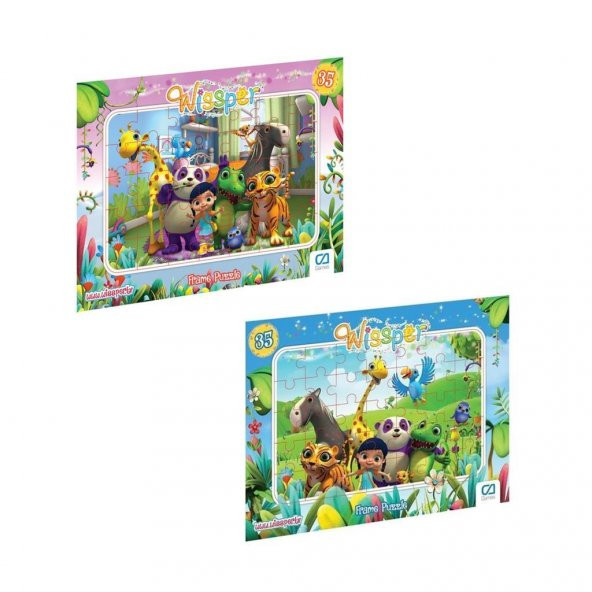 CA Games Wissper Frame 35 Parça Puzzle 1 CA.5062 + 5063