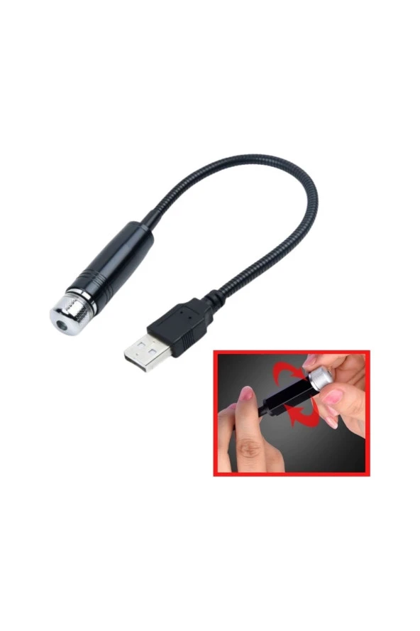 Led Lazer Araba Lazeri Kırmızı Işıklı - 4