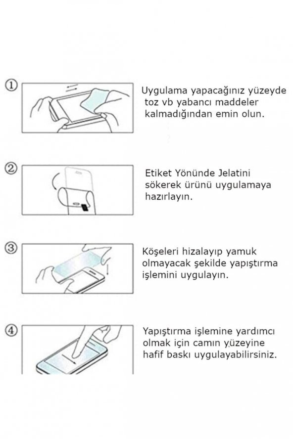 Leerybee Tiger - Iphone 6 Beyaz Uyumlu Mat Seramik Hayalet Ekran Koruyucu - 3