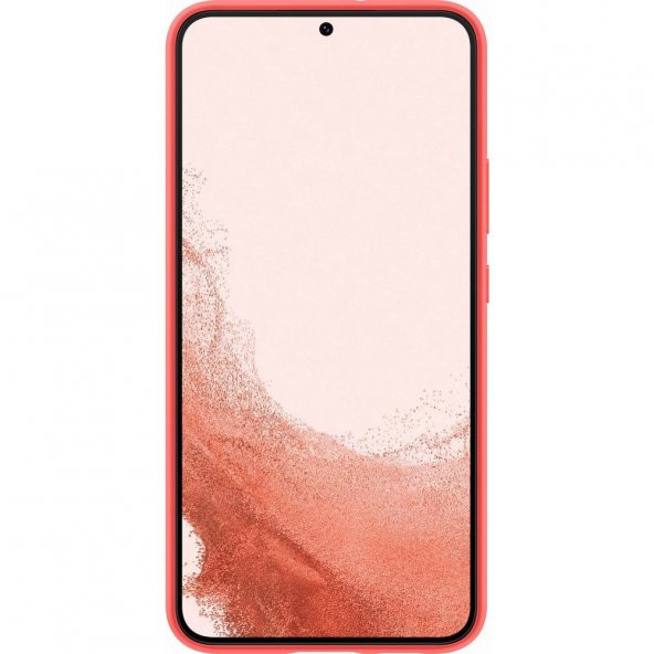 Samsung S22+ Plus Silikon Kılıf - Mercan Kırmızı EF-PS906TPEGWW - 2