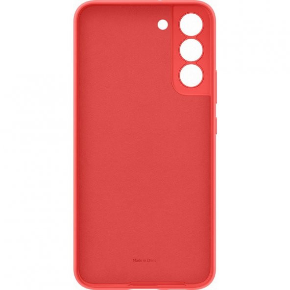 Samsung S22+ Plus Silikon Kılıf - Mercan Kırmızı EF-PS906TPEGWW - 5