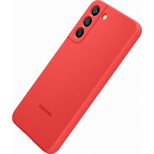 Samsung S22+ Plus Silikon Kılıf - Mercan Kırmızı EF-PS906TPEGWW - 6