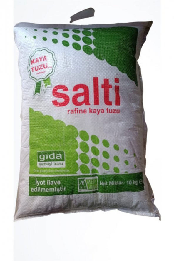 Salti Iyotsuz Rafine Kaya Tuzu 10 Kg