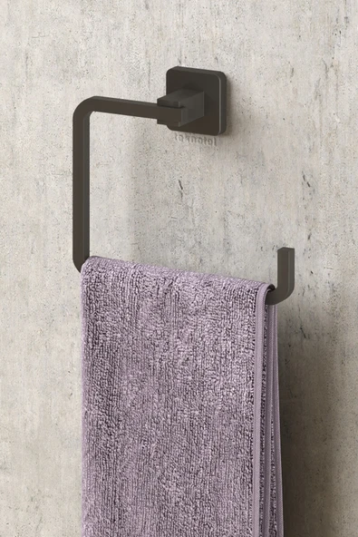 TEKNOTEL ÖMÜR BOYU PASLANMAZ HAVLULUK MAT SİYAH MG335 - 12