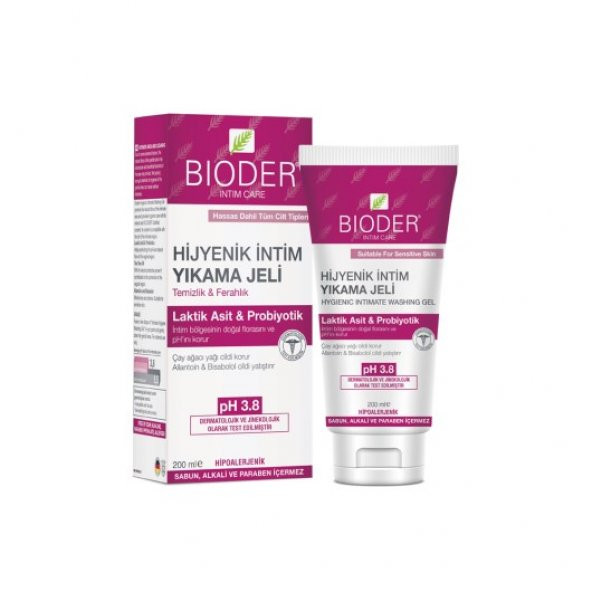 Bioder İntim Yıkama Jeli 200 ML