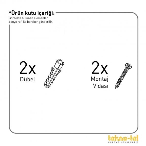 TEKNOTEL ÜÇ KATLI BANYO DUŞ RAFI MAT SİYAH BK009 - 4