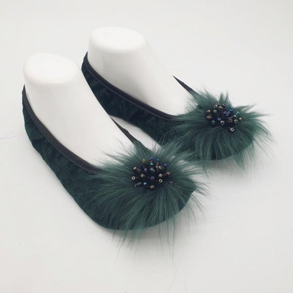 Taşlı Ev Babeti Ve Patik Yeşil Renk - 5