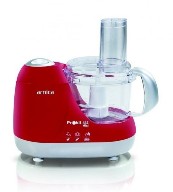 ARNİCA GH21032 444 PROKİT MİNİ  MUTFAK ROBOTU-KIRMIZI - 4