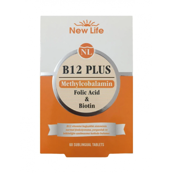 New Life B12 Plus Methylcobalamin 60 Tablet