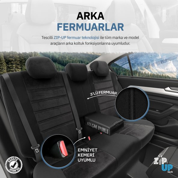 Otom Comfortline Design Premium Oto Koltuk Kılıfı - 4