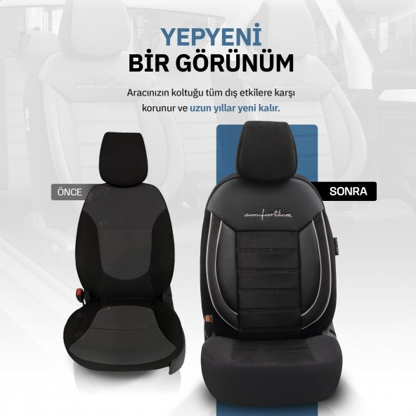 Otom Comfortline Design Premium Oto Koltuk Kılıfı - 7