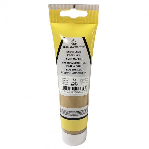 Borma Wachs Açık Meşe 200 gr Ahşap Mobilya Tamir Dolgu Macunu