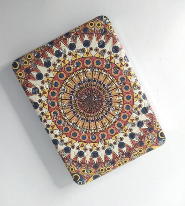 Ayna Cep Çanta Makyaj Aynası Büyüteç Desenli Dikdörtgen Ayna 13616 ürün görseli