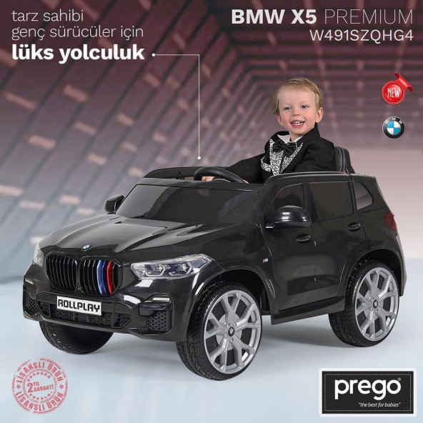 RollPlay Bmw X5 Premium 12V Akülü Araba / Siyah