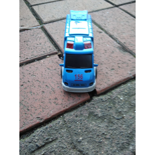 jandarma minibüs plastık oyuncak