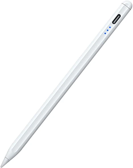 İPad Mini 6.Nesil Avuç Reddetmeli Eğim Duyarlı Dokunmatik Kalem - 1