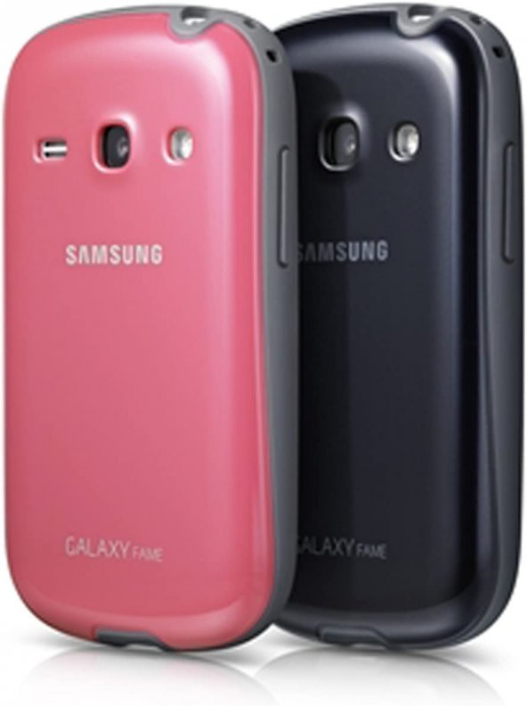 Samsung Fame S6810 Koruyucu Kılıf Pembe EF-PS681BPEGWW - 3