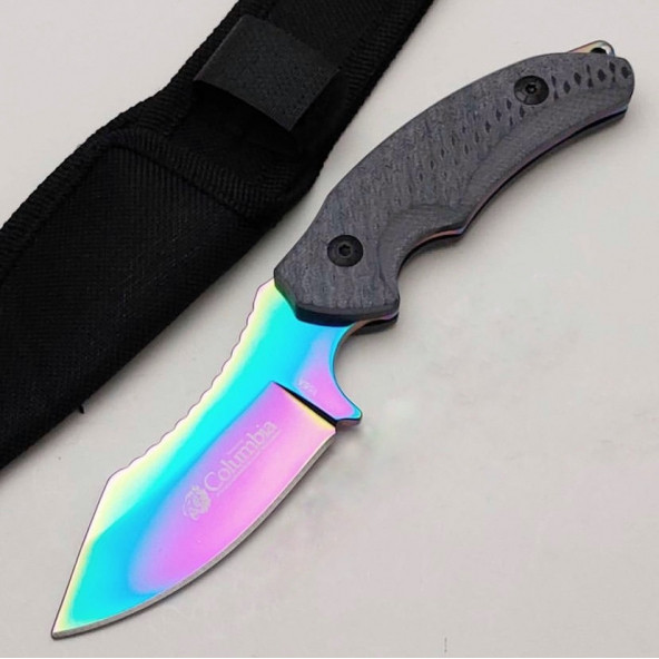 Columbia Rainbow Csgo Bıçak 19 Cm Gökkuşağı - Knives And Weapons