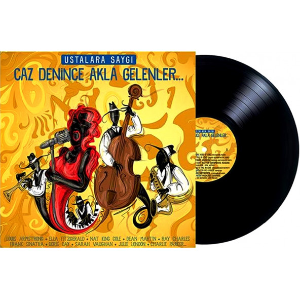 USTALARA SAYGI - CAZ DENiNCE AKLA GELENLER (LP) - 3