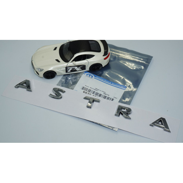 DK Tuning Opel Astra Yeni Nesil Bagaj Krom ABS 3M 3D Yazı Logo Amblem - 5
