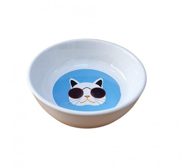 Yıkanabilir Seramik Mama Ve Su Kabı 14 Cm 250 Ml GLASS NO : 6