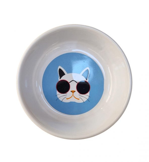 Yıkanabilir Seramik Mama Ve Su Kabı 14 Cm 250 Ml GLASS NO : 6 - 2
