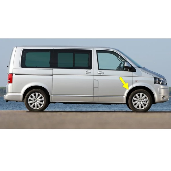 VW Caravelle T5 2004-2010 Ön Sağ Çamurluk Kapı Ara Fitili 7H0837566A - 2
