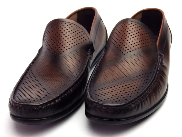 Hatege Pedro Dark Brown Hakiki Deri Erkek Ayakkabı - 3