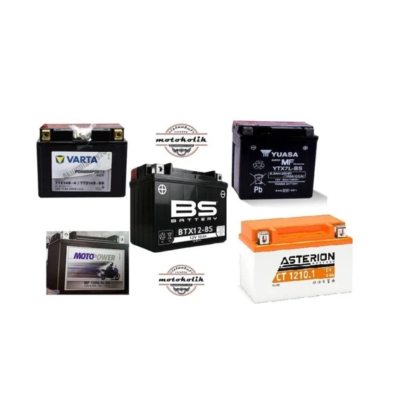 YAMAHA YBR 125  AKÜ YTX7L-BS - Resim 2