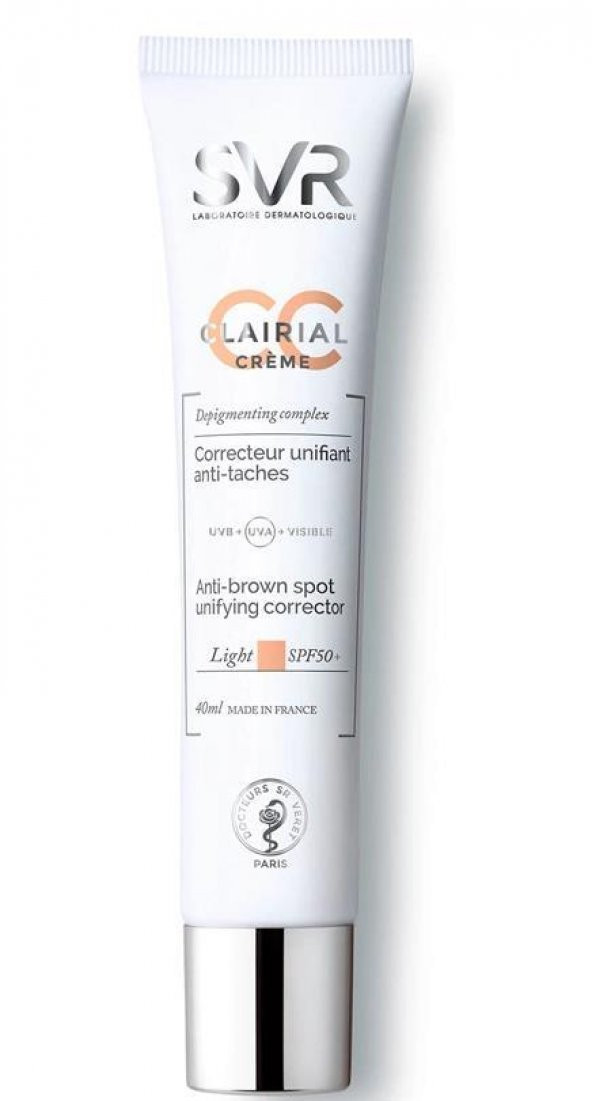 SVR CLAIRIAL CC Light Creme SPF 50+50ml