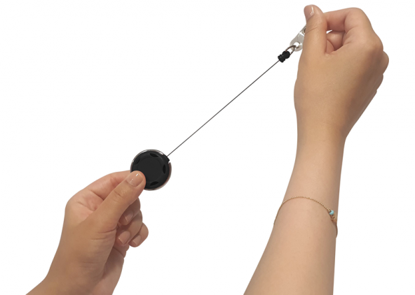 SARFF YUVARLAK KANCALI LÜX SİYAH YOYO - 25ADET - 4