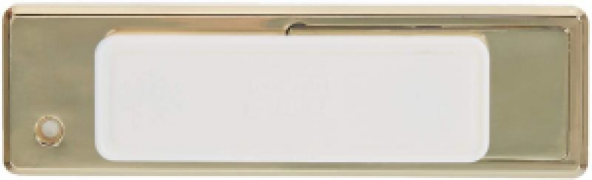 KEJEA T-520G ALTIN MIKNATISLI İSİMLİK 25AD.78X22mm - 3