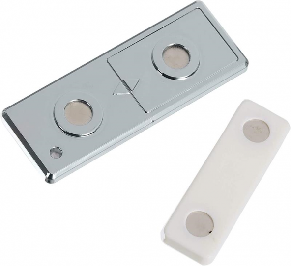 KEJEA T-519S GÜMÜŞ MIKNATISLI İSİMLİK 25AD.70X25mm - 4