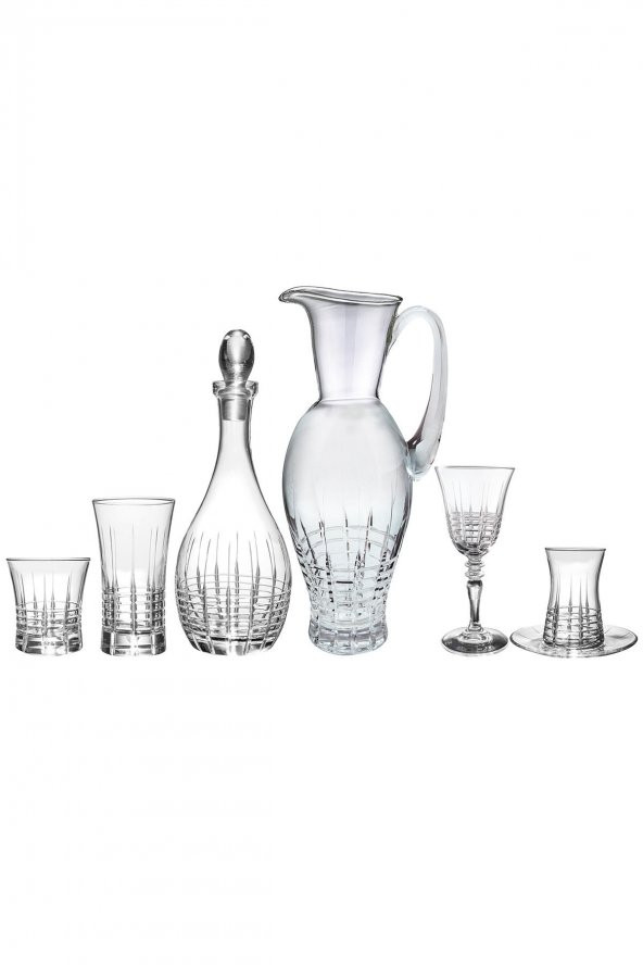 Kcd Helen Sade 31 Parça Su Takımı Sofra Seti - Resim 2