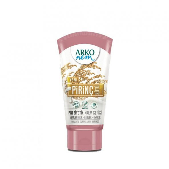 Arko Nem Prebiyotik Krem Serisi Pirinç Sütü 60ML