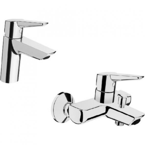 Artema Solid S Lavabo + Banyo Batarya Seti - 5