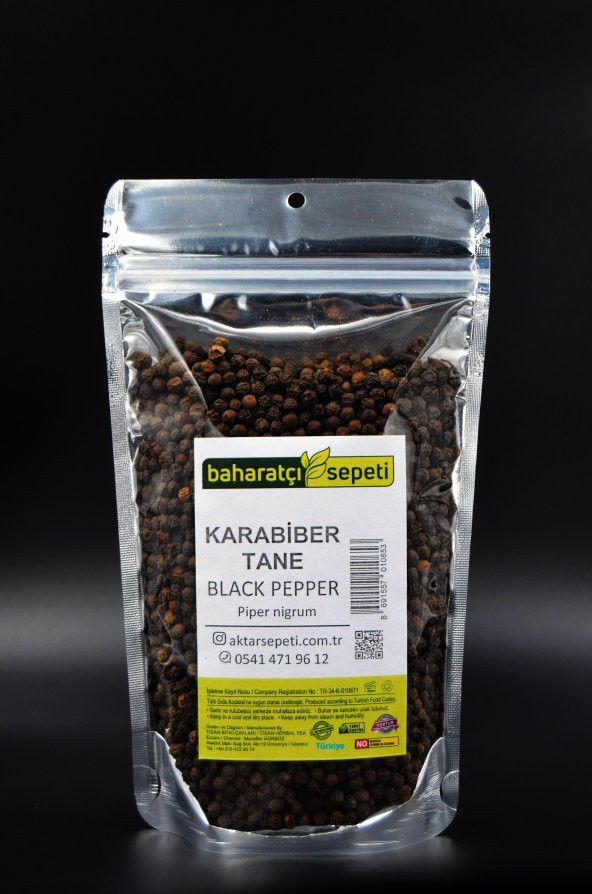 Baharatçı Sepeti Karabiber Tane 100 gr