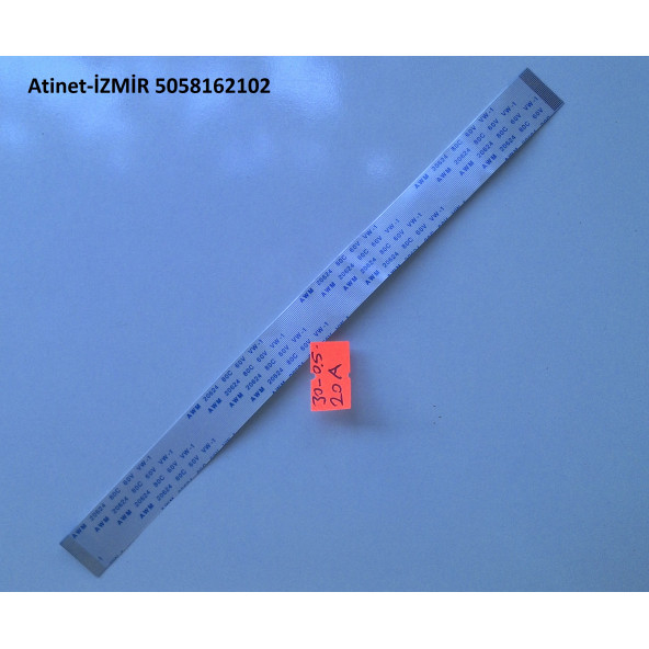 Kingwin KW-4000 7" Double Din Multimedya teyp Flex kablosu 30-0.5-20A - 2