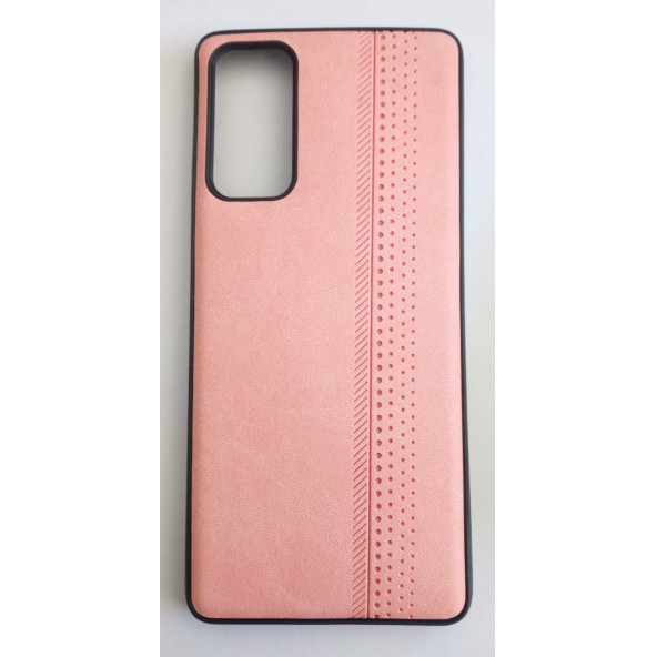 Samsung Galaxy S20 FE Deri Görünümlü Yumuşak Kılıf - Resim 4