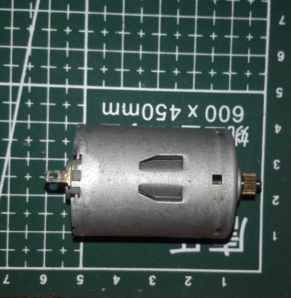 H60-3HA138 DC 3-9V (Çap 28mm) Yüksek Torklu Motor - 2