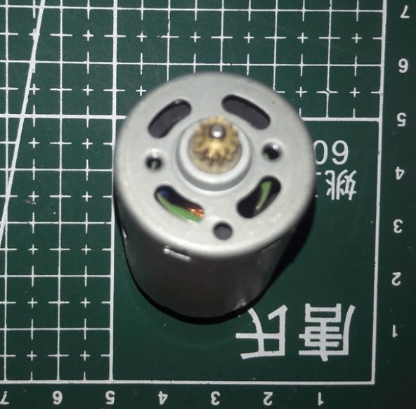 H60-3HA138 DC 3-9V (Çap 28mm) Yüksek Torklu Motor - 3