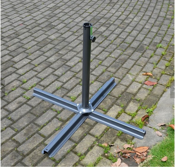 3 Metre Dev Bahçe Şemsiyesi Katlanır Muz Ampul Banana Şemsiye Profesyonel Otomatik Şemsiye - 5